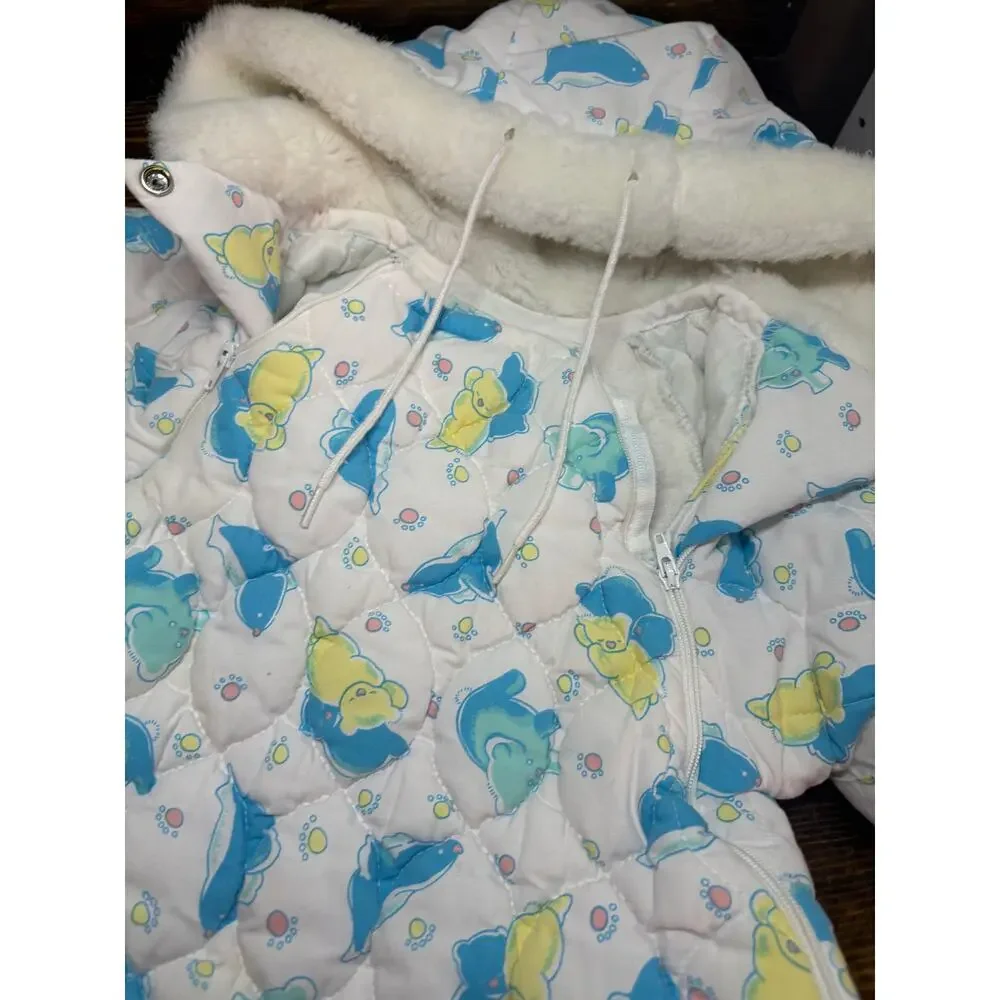 Bright Future‎ White Snowsuit One Size